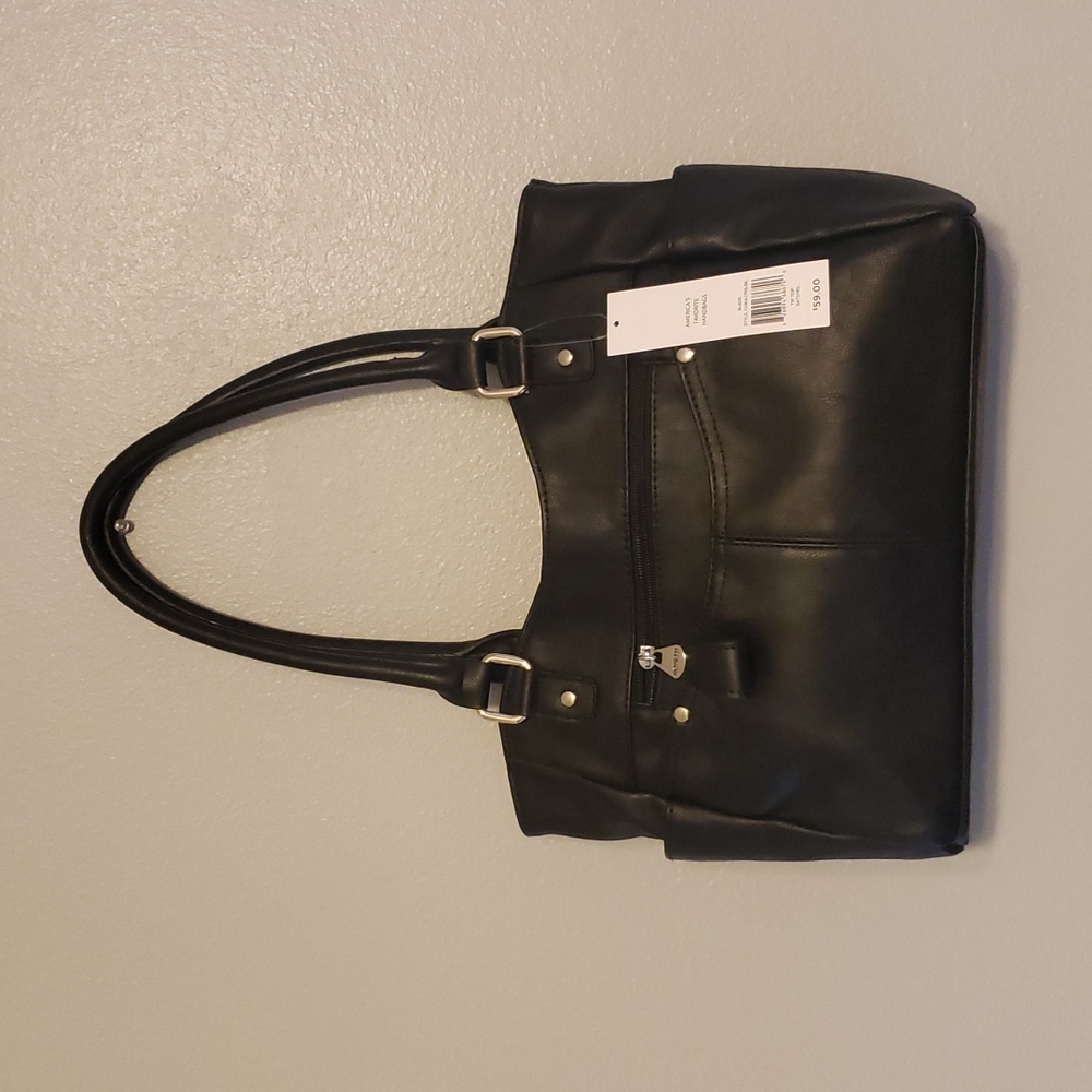 Black Rosetti handbag